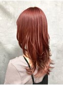 コーラルピンクベージュ