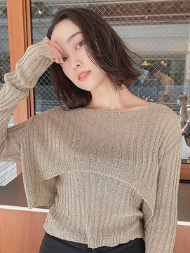 ルービック(Rubik's) 大人かわいい美髪ナチュラルボブ20代30代40代