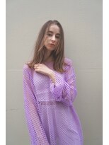 ビュート ヘアー ジョージ(Beaut Hair GEORGE) ラフにスタイリングできる外ハネボブ アッシュベージュ