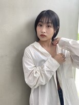 ドルセプラタ(Dulce plata) 20代30代♪大人かわいい小顔耳掛けショート☆シースルー前髪