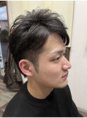 さっぱりツーブロスタイル