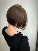 切りっぱなしボブ_チョコレートプリカール大人ガーリー_327