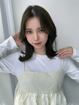 シェノン 夙川(CHAINON) 20代30代/美髪切りっぱなしボブ/エアリーロング/ピンクブラウン