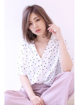 オーロ 緑地公園店(ORO) 20代30代40代メルティカラーくびれヘアマッシュAラインボブ