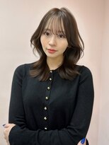 ボタン シブヤ(VOTAN SHIBUYA)&nbsp;韓国ヘア/顔まわりカット/前髪あり/くびれヘア/