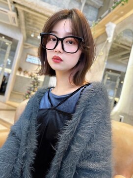 ロンド ラマ 岐阜(Lond bla-ma) 【Lond bla-ma】 ボブ外ハネきりっぱなし