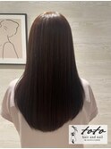 【toto hair オリジナル髪質改善】カット・カラー・TR