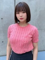 ノイズ エコル(Hair&Make NOISM ekolu )&nbsp;大人可愛い20代30代40代小顔ウルフレイヤーボブ丸みロング