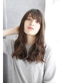波ウェーブ/波巻き/ダークブラウン/暖色カラー[横浜]