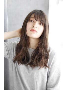 アウラ(Aula by marbles) 波ウェーブ/波巻き/ダークブラウン/暖色カラー[横浜]