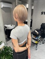 メイドバイスティーン(MADE BY STEEN)&nbsp;ショート×ミルクティーベージュ