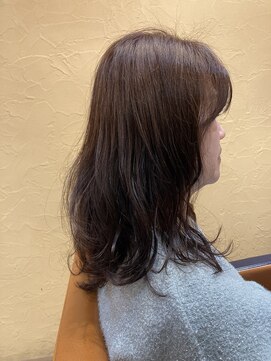 オッジ ヘアー ジャッロ(Oggi Hair giallo) ゆるふわパーマ3月