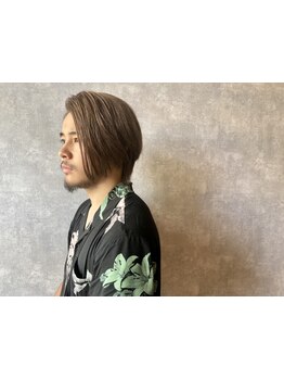 【白石駅3分】再現&KEEPしやすいバランス×デザイン性が人気◎高技術カットでメンズスタイルの魅力を最大化