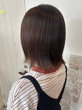 アンジュ 篠ノ井店(ange) 10代20代30代40代50代 切りっぱなしボブ