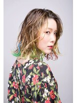 アルケム 学芸大学(AlChem)&nbsp;【Hana指名】この茶色ブリーチだけで作ったんですよ[学芸大学前]