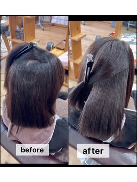 アクロ ヘアー ステージ(ACRO hair stage) リタッチ矯正+毛先補修