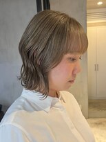 エリマバイフィフス 調布(elima by fifth)&nbsp;透明感が人気のグレージュカラー×レイヤースタイル