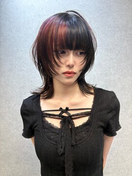 リラス 博多(rilas) ウルフカット/ツートンカラー/ルーツカラー/デザインカラー