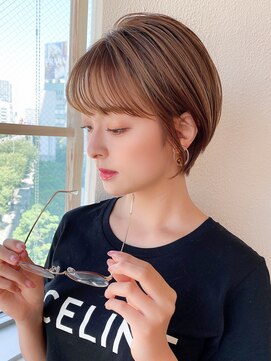 エイミーバイアフロートザガーデン 浦和店(amie by afloat the garden) 丸みショート【浦和】