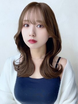 エインアンリー 明治神宮前(AIN.ANLY.) レイヤーカットくびれパーマレイヤーパーマデジタルパーマ韓国