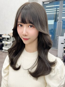 アイドットプラスフェリシア 表参道(i.+FERiCIA.) レイヤーカット/顔周り/前髪薄め/ミディアム/表参道美容室