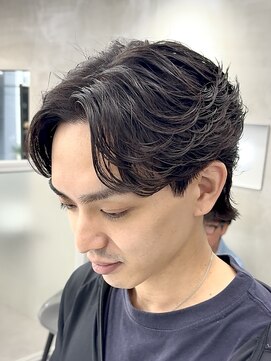 アクロ(ACRO) 広島メンズ/フェザーパーマ/毛流れパーマ