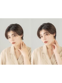 【ROCCO east】《小顔カット/ショート》顔周りのデザインに自信あり。似合わせカットで好印象&小顔効果も◎