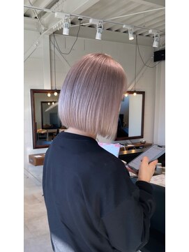 エデル(edel) グレージュ×ボブ