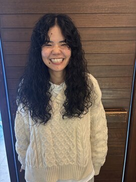 ロングスパイラルパーマ