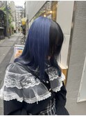 ブロックカラー/ネイビーxブラック/大阪/カラーリスト