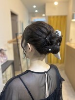 ヘアアレンジメント ボガスティーズ 川崎店(Hair arrangement Vogusty's) ルーズシニヨン