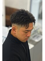 ヌードルバイコア(noodle by CoRe.gn)&nbsp;フェード × ソフトツイストパーマ