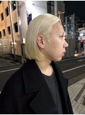 ブロンドボブ/ミルクティーブロンド/ミニボブ