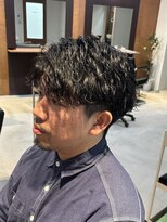 アトラクト バイ ラック 津田沼(Attract by LUCK) 色気波巻きスパイラルパーマ/津田沼/メンズパーマ/波巻きパーマ