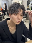 ルーズパーマ×アクティブショート