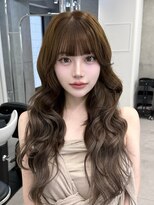 セラン 表参道(Celan)&nbsp;表参道/縮毛矯正/髪質改善/20代/グレージュ/ロングレイヤー