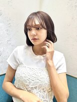 ロンド レイ 立川(Lond Ray)&nbsp;ラテグレージュ/レイヤーボブ/韓国巻き/結べるレイヤー/立川
