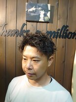バーバーショップ サンフラット(BARBER SHOP Sun FLat)&nbsp;ツイストパーマ