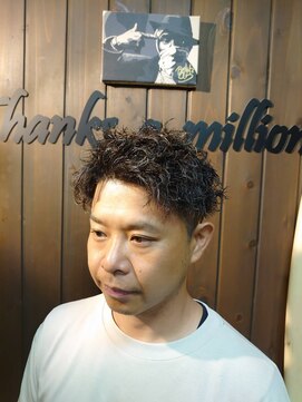 バーバーショップ サンフラット(BARBER SHOP Sun FLat) ツイストパーマ