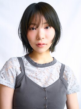 エインアンリー 表参道(AIN.ANLY.) 大人可愛い20代30代40代レイヤーボブ大人前髪透明感カラー