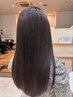 カット+ブリーチなしダブルカラー+エクラリティトリートメント