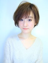 ラウンジ モリオ イケブクロ(Lounge MORIO Ikebukuro) 【morio池袋】大人かわいい可愛い前下がり透け感ショート♪