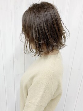 リヴ オオサカ(LIV OSAKA) 【 LIV OSAKA 】無造作カール_デザインカラー_ボブ