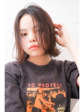 ネオリーブ チロル 横浜西口店(Neolive CiroL.) 外ハネ カジュアルボブ ワンカール