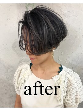 ヘアスタジオニコ(hair studio nico...) after