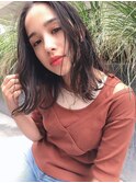 「アフロート鎌倉」大人ネイビーカラー ナチュラルロブ