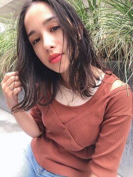 アリスバイアフロート 自由が丘(ALICe by AFLOAT) 「アフロート鎌倉」大人ネイビーカラー ナチュラルロブ