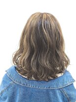 ワンズ 竜王店(ONE'S)&nbsp;ハイライトミディアムボブ