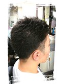 メンズバーバーフレッシュツーブロ30代　40代