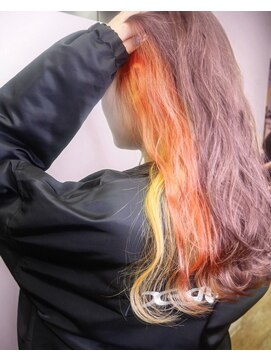 シェリエ(Cherie) 暖色ミルフィーユカラー/暖色インナー/暖色カラー